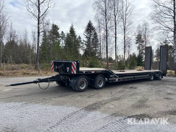 Maskinsläp MAC Trailers TLL4-44 12meter lastutrymme