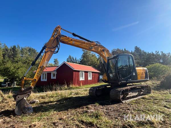 Grävmaskin JCB JS131LC+
