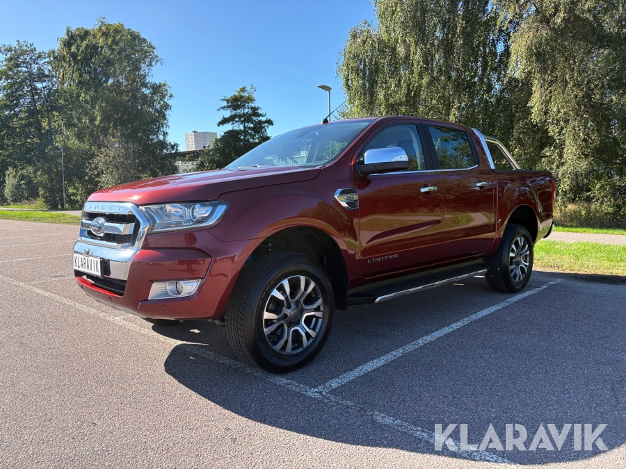 Pickup Ford Ranger dubbelhytt 3.2TDCI limited 4x4