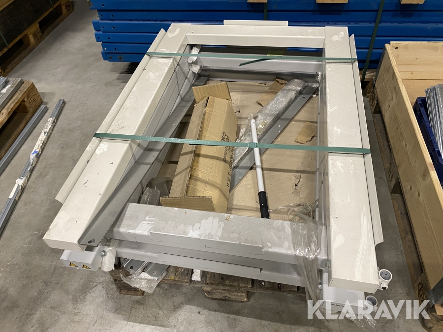 Vita Utdragsenheter för EUR-Pall 3st Sarpsborg