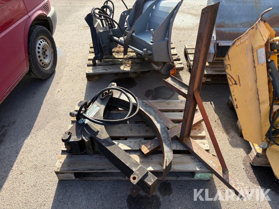 Gripklo med gaffelfäste Gradmeko