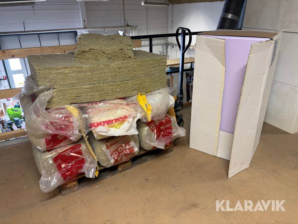 Diverse isolering Rockwool / Platon