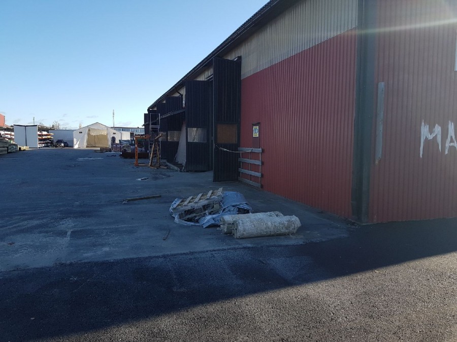 Plåthall / Stålhall Komplett