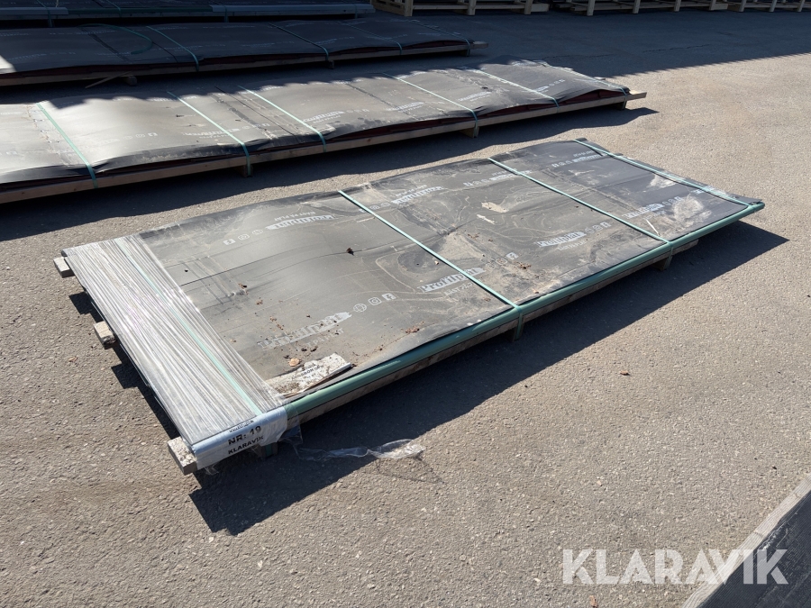 Sekunda buntar Pannplåt Original 1120x0,60 Ärggrön