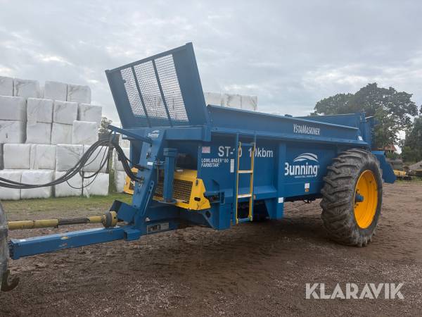 Gödselspridare G.T Bunning & Sons LTD ST-10