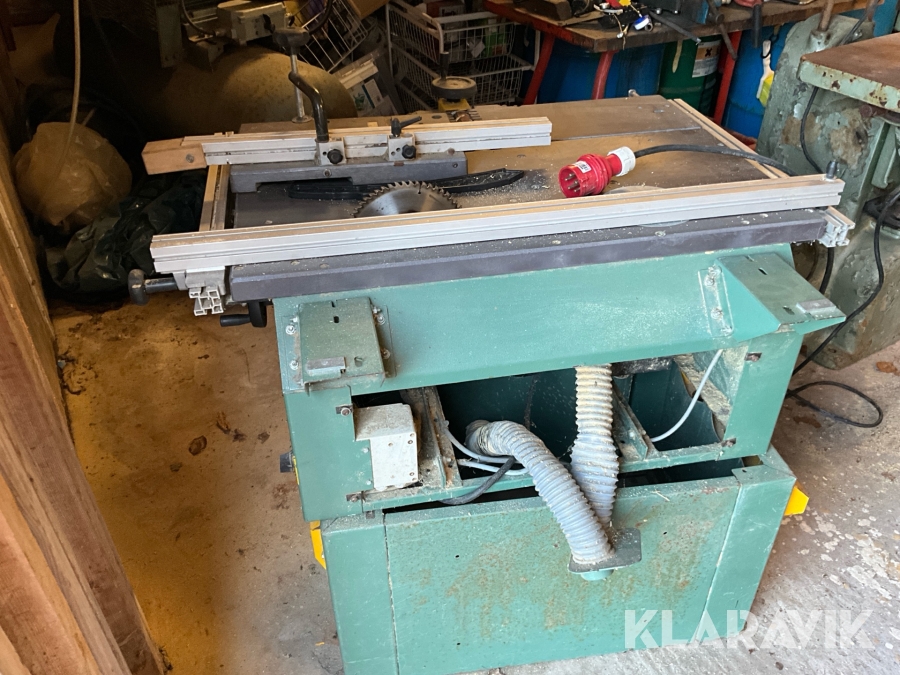 Snickerimaskin Kity Bestcombi 2000 rikt- och planhyvel, fräs, girbar cirkelsåg