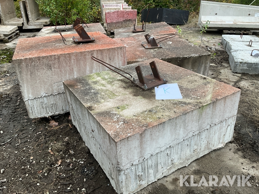 Betongfundament 5st