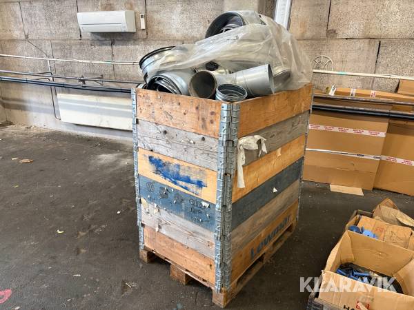 Ventilationsdelar blandade storlekar & dimensioner