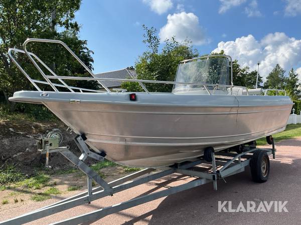 Båt Viper 630 Greyline med motor Suzuki 140hk 4-takt