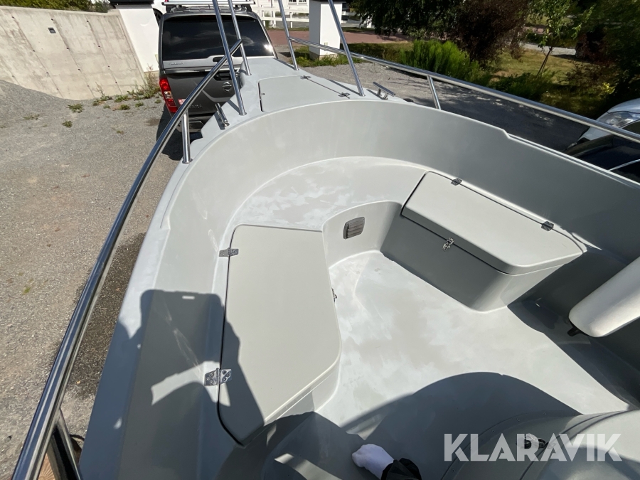 Båt Viper 630 Greyline med motor Suzuki 140hk 4-takt