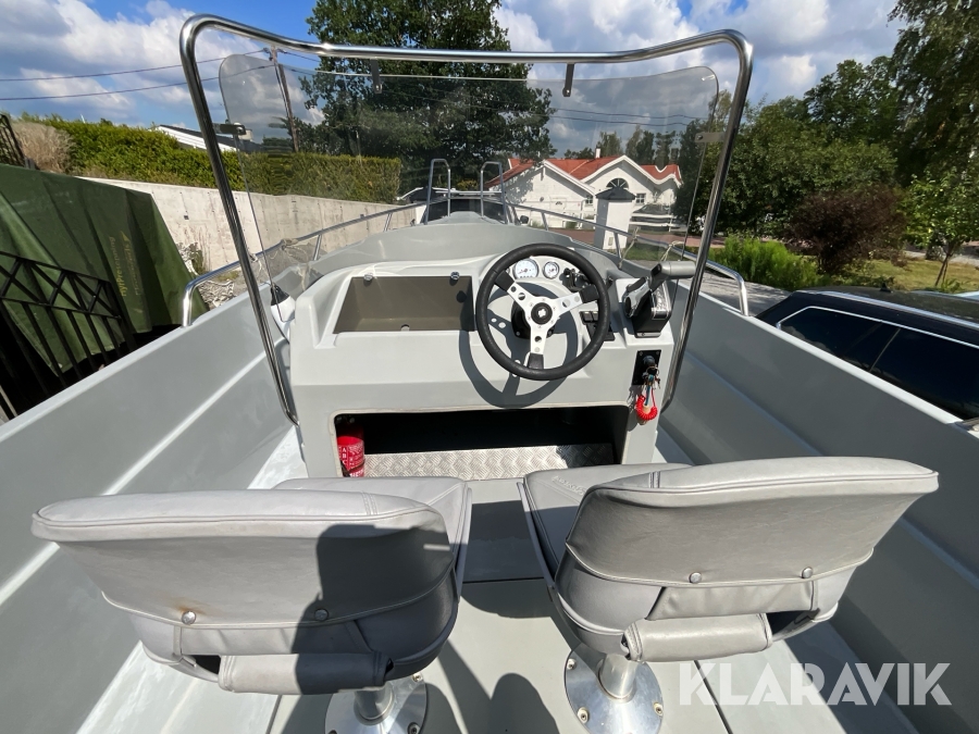 Båt Viper 630 Greyline med motor Suzuki 140hk 4-takt