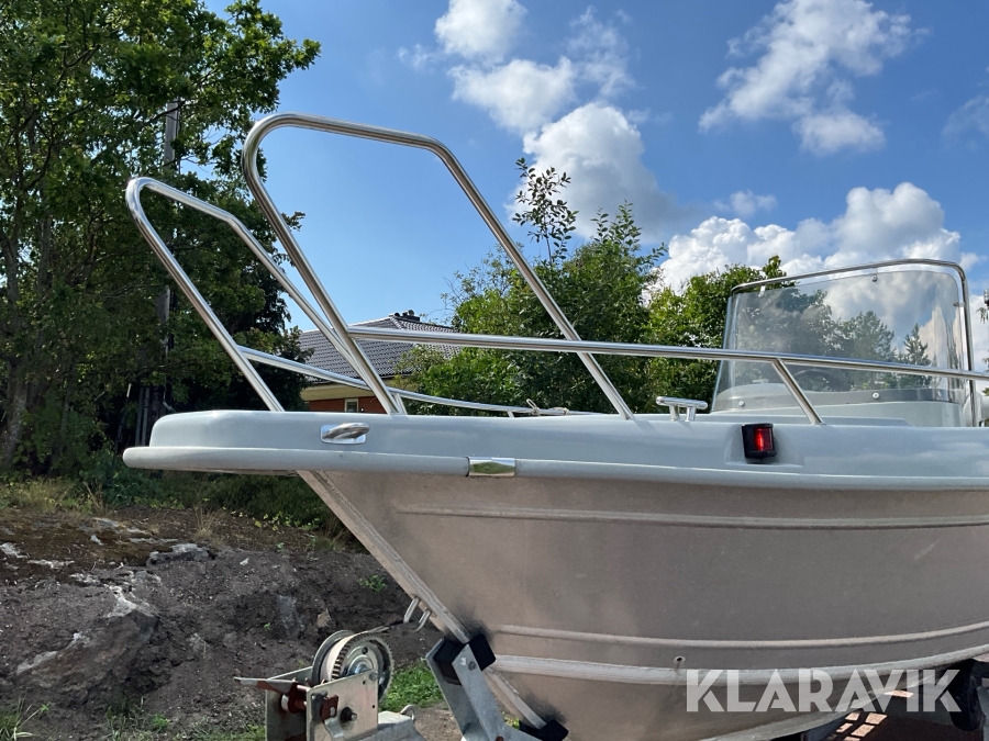 Båt Viper 630 Greyline med motor Suzuki 140hk 4-takt