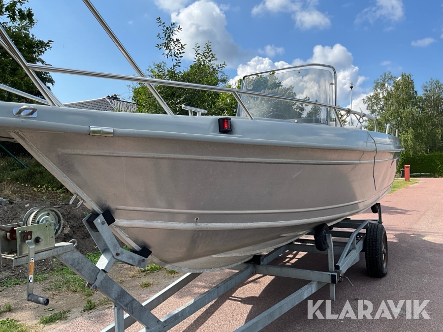 Båt Viper 630 Greyline med motor Suzuki 140hk 4-takt