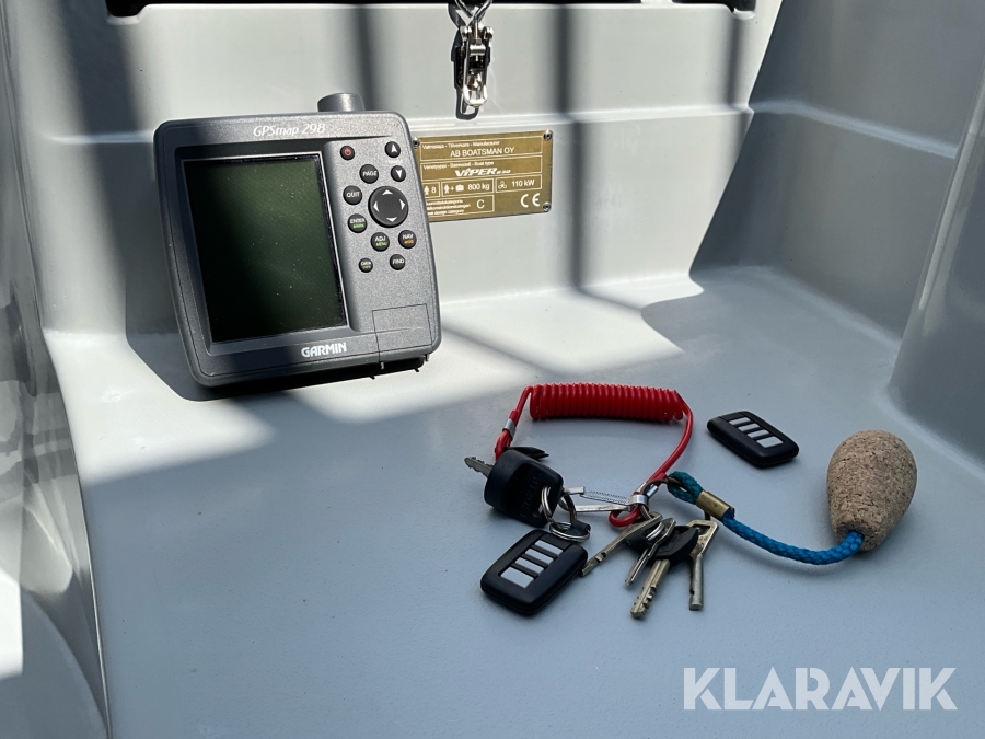 Båt Viper 630 Greyline med motor Suzuki 140hk 4-takt