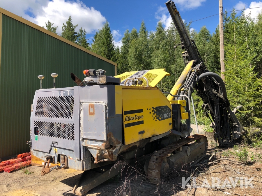 Borr och borrvagn Atlas Copco ROCD7 