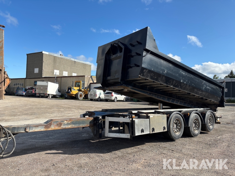 Lastväxlarsläp Nor Sleep med Tippfunktion