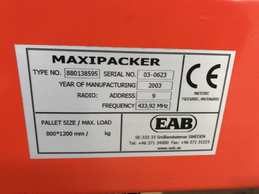 Maxipacker lagerhanteringssystem