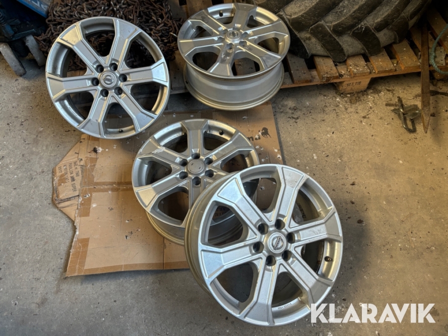 Fälgar Nissan 18tum 4 stycken