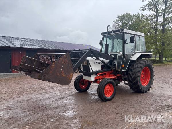 Traktor David Brown / Case 990 - Med frontlastare