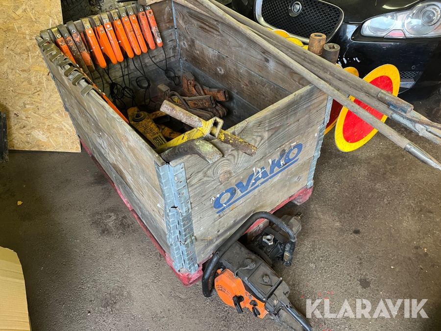 Utrustning för arbete vid järnväg