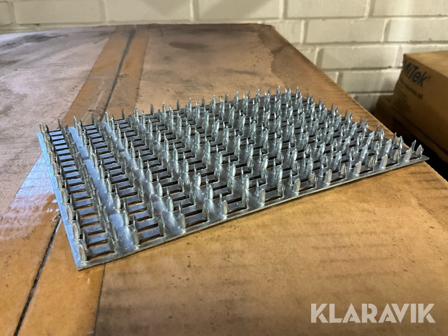 Spikplåt MITEK GNT-100S 152x198 mm, ca 270 st