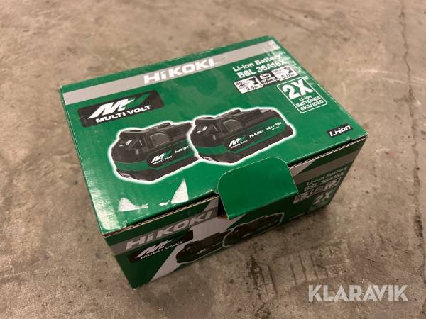 Batterier Hikoki 2 st 18V