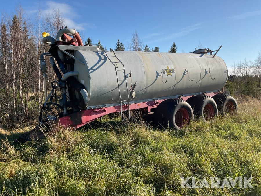 Gödselspridare Star 20 kbm