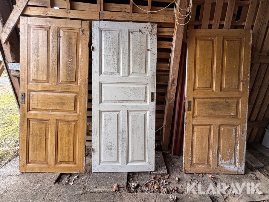 Spegeldörrar 90x210cm, 3st