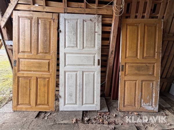 Spegeldörrar 90x210cm, 3st