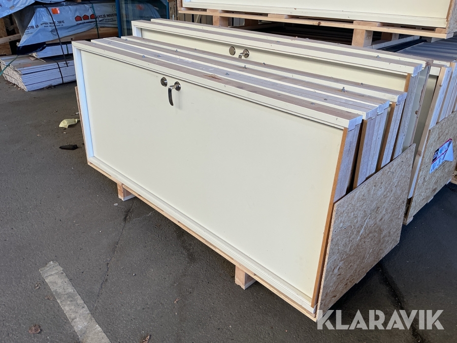 Innedörrar 850x2090 4st 995x2090 2st