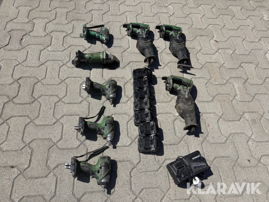 Parti handverktyg Hitachi