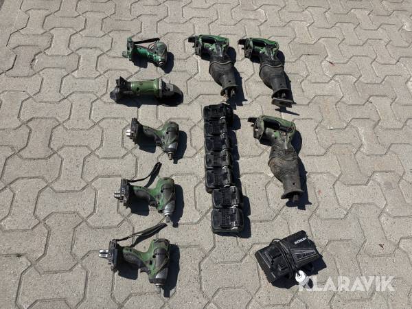 Parti handverktyg Hitachi