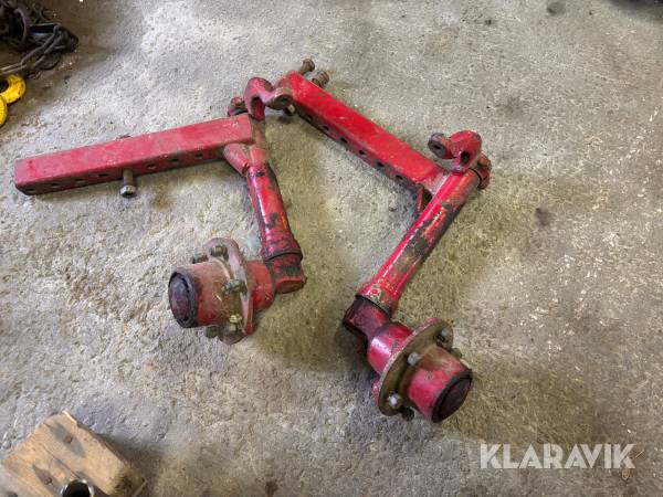 Delad framaxel BM500/IH