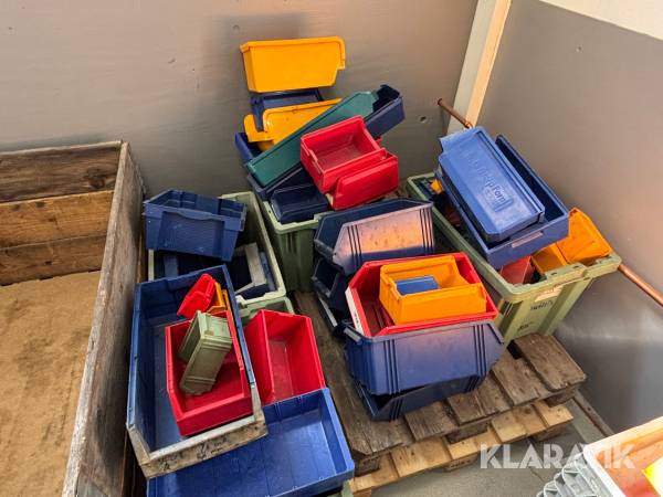 Parti med olika verktygslådor Perstorp Form 