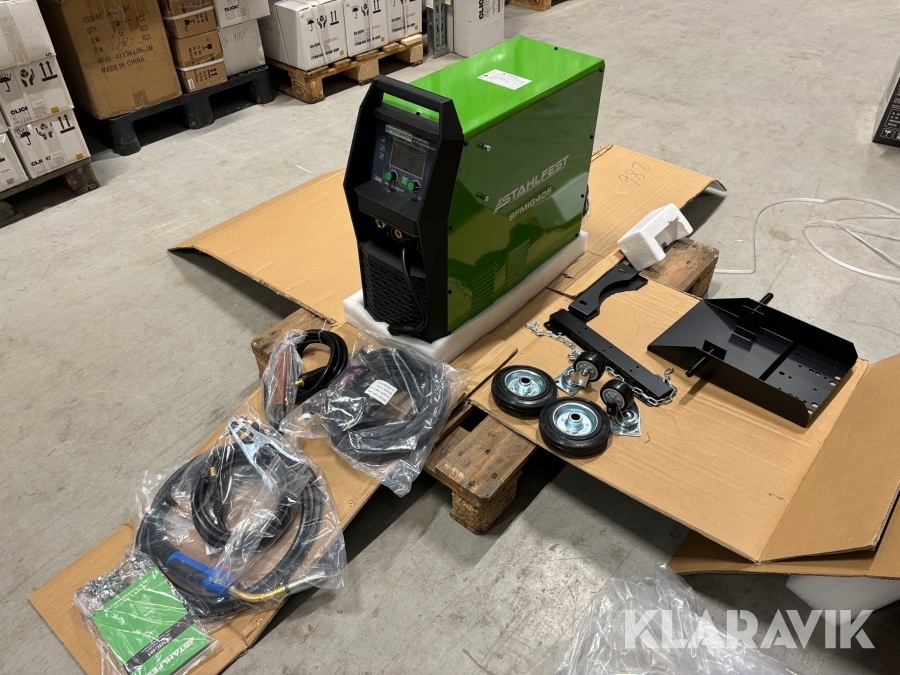 Svetsmaskin MIG TIG MMA 350A / 13,8 kVA Stahlfest SFMIG405