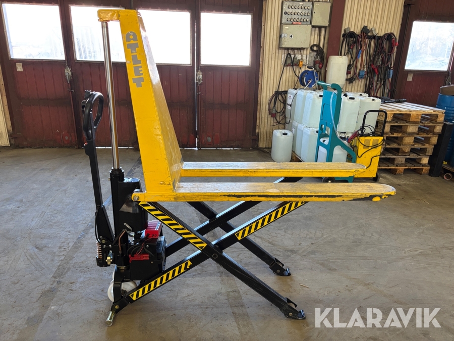 Elektrisk saxlyftvagn Atlet 1000kg