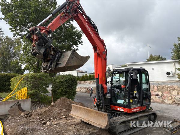 Grävmaskin Kubota KX080-4a2