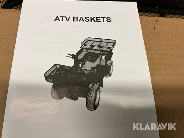Lastkorgar Kellfri till ATV