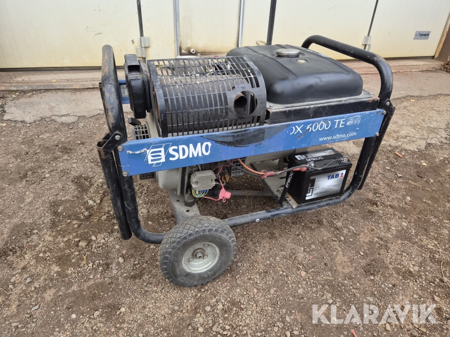Generator Elverk SDMO DX6000TE Diesel