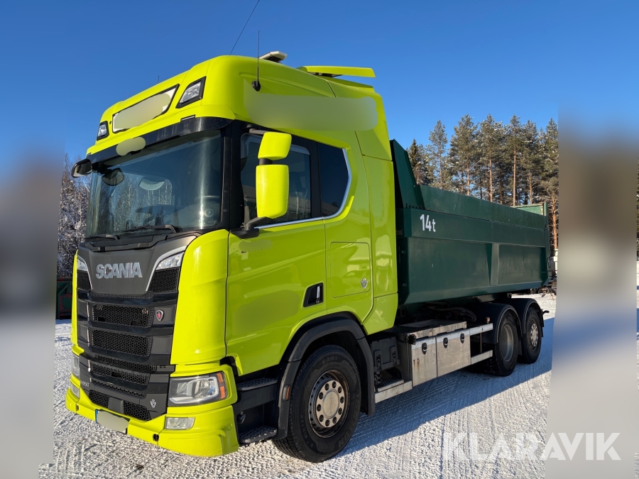 Snabblåsbil Scania R650B 6X2*4NB