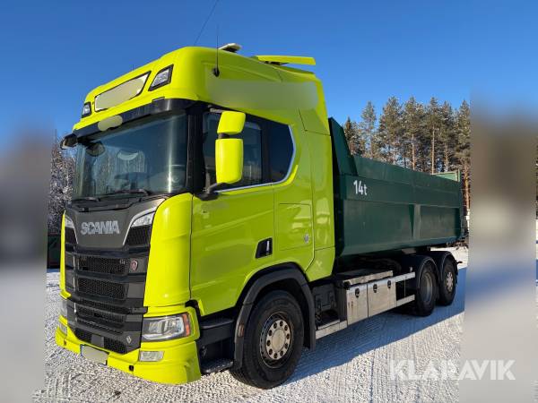 Snabblåsbil Scania R650B 6X2*4NB