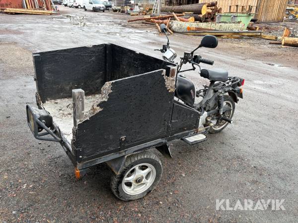 Flakmoped Grålle