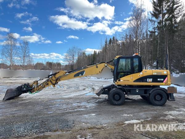 Hjulgrävare CAT M315D