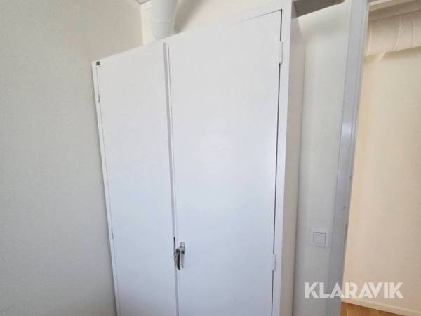 Låsbart plåtskåp