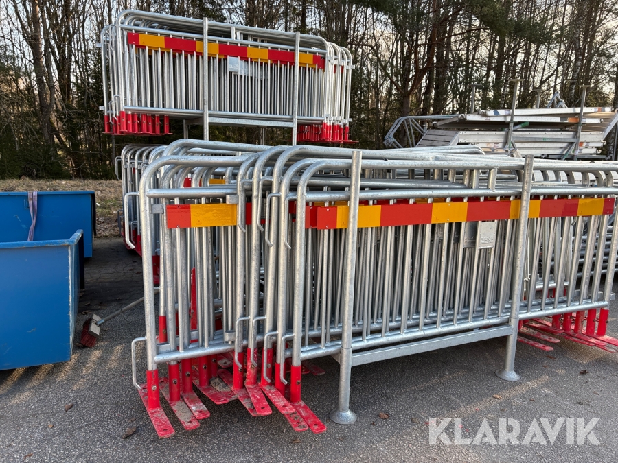 Kravallstaket Bison 107 st