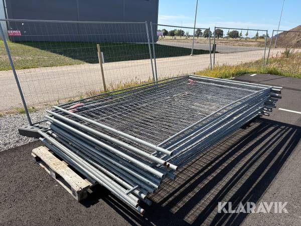 Byggstängsel Demex Ca 39st
