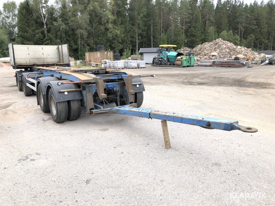Lastväxlarsläp med tipp Hogstad