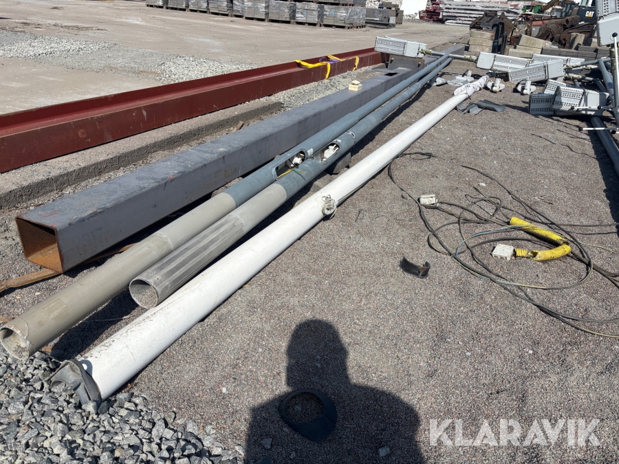 Flaggstång 10m