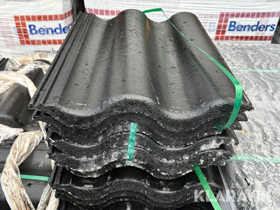 Takpannor Benders Palema Condor Svart 8 pallar