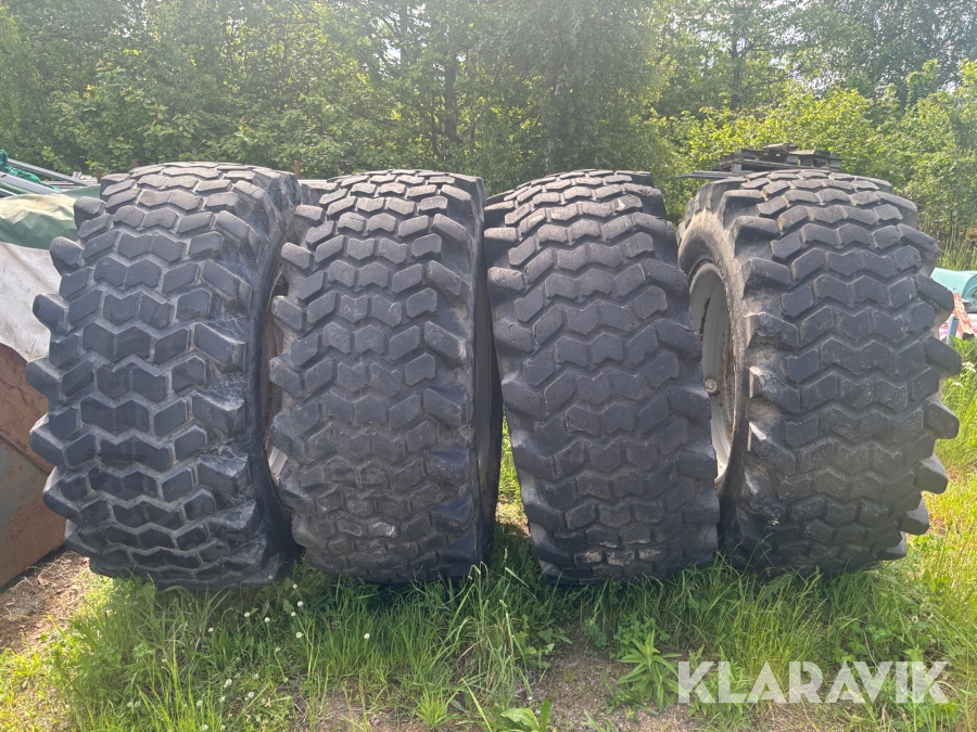 Entreprenaddäck på fälg Trelleborg 620/60R34 5st